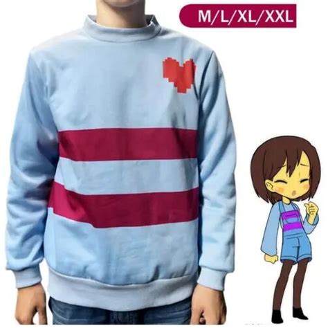 Free Shipping New Game Undertale Frisk Coat Cosplay Costume Warm Shirt
