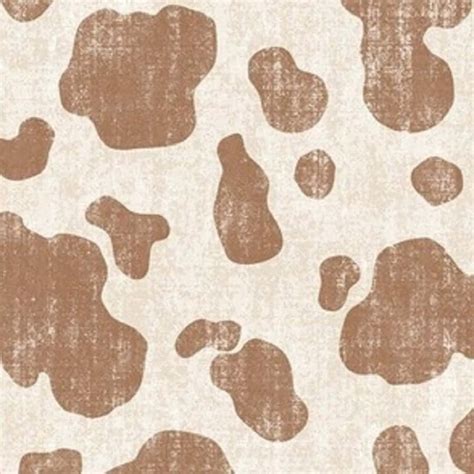 Download A Beautiful Brown Cow Print Wallpaper Wallpaper