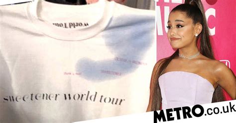 Ariana Grande Fans Divided Over Sweetener Tour Merch As They Fight It