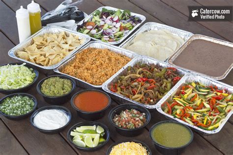 Fajitas Bar From Uris Mexican Catering On Catercow