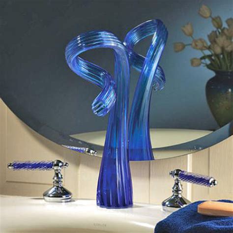 We specialize in bathroom faucets and vanities to help you make the best bathroom remodel possible in your own home. Glass Faucet from James McKelvey