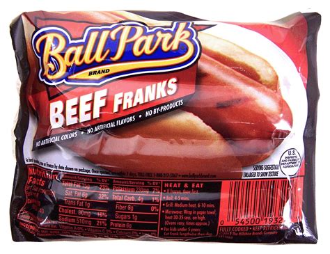 Ball Park Beef Franks Gluten Free