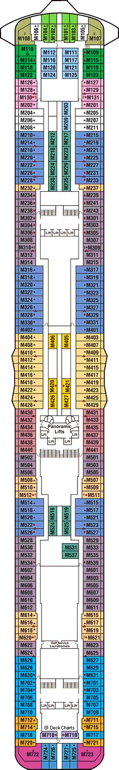 Majestic Princess Deck Plans Ship Layout Staterooms Cruise Critic