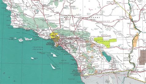 Online Maps Southern California Road Map