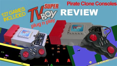 Super Tv Boy Review Plug N Play 90s Atari Flashback Pirate Bootleg