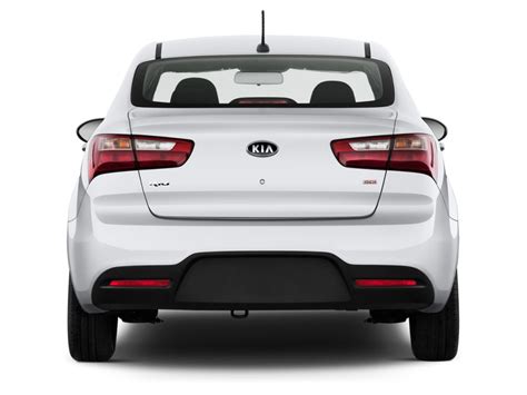 Image 2014 Kia Rio 4 Door Sedan Auto Lx Rear Exterior View Size 1024