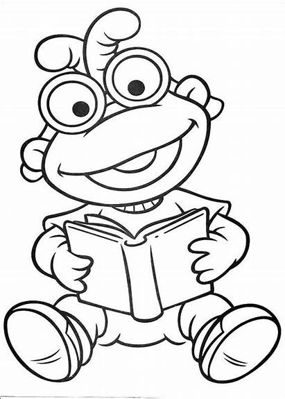 Coloring Pages Muppet Babies Muppets Printable Books