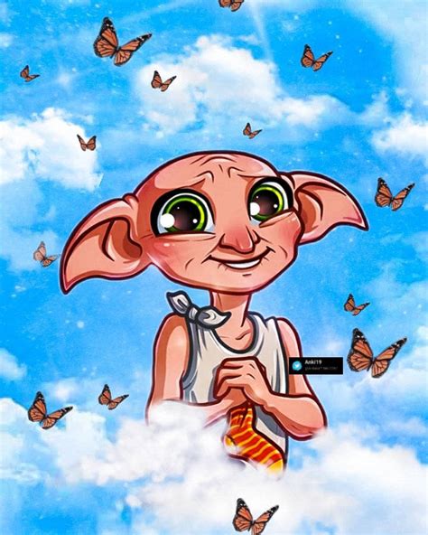 Download Cute Dobby From Harry Potter Fanart Wallpaper