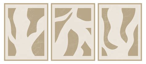 Contemporary Templates With Abstract Shapes And Line In Nude Colors Vector Art At Vecteezy