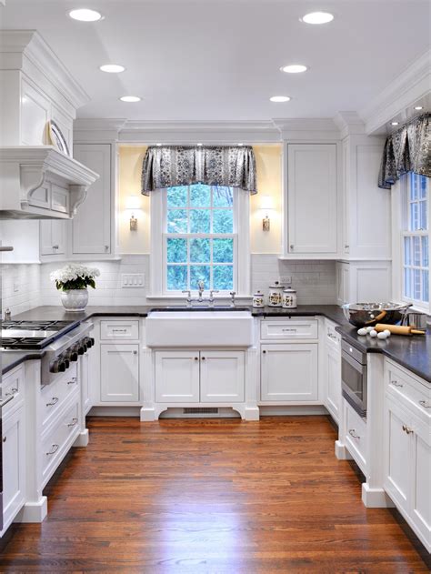 Oct 30, 2018 · sometimes forgoing color for a classic palette can really pay off, and these black and white kitchens from top designers are proof. Kitchen Window Treatments Ideas: HGTV Pictures & Tips | HGTV