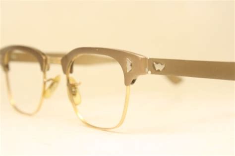 brown browline vintage glasses 1950 s malcolm x glass… gem