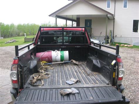 Installs without drilling either your truck or your cap. Show us your homemade truck Racks (With images) | Ladder ...