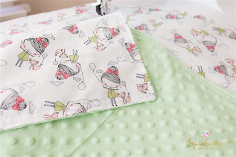 Minky Baby Blanket Sewing Tutorial Loganberry Handmade