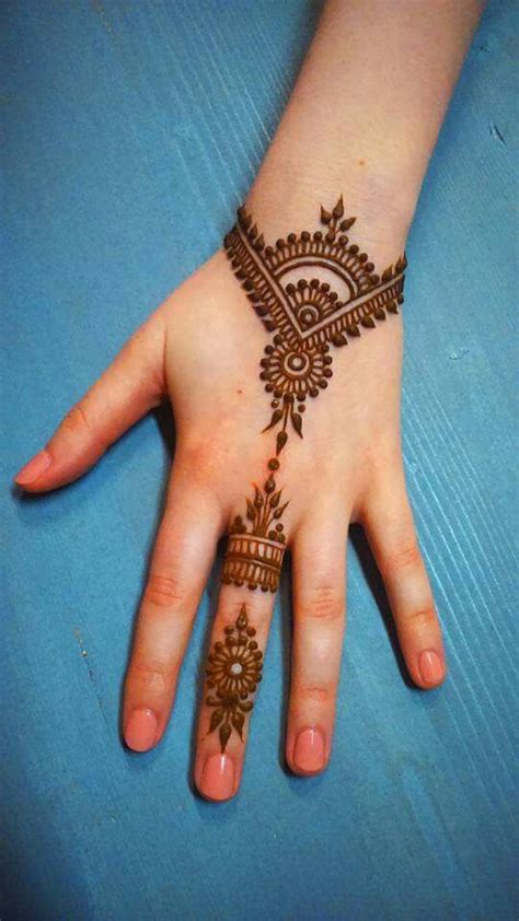 Bioneer Beginner Simple Henna Back Hand Designs