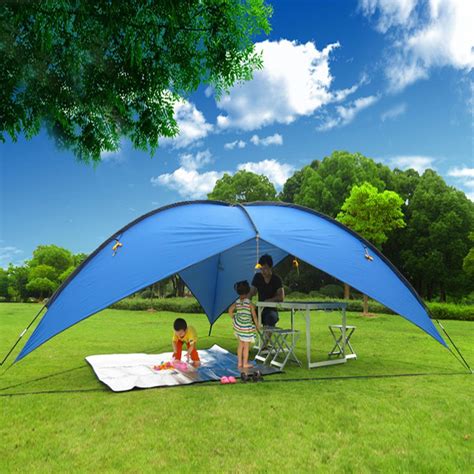 16x16x16 Blue Portable Sun Shade Shelter Cabana Beach Tent Outdoor