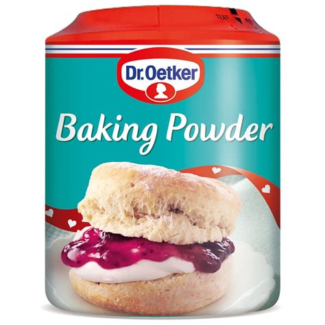 Dr Oetker Baking Powder Tub 170g Groceries Bandm