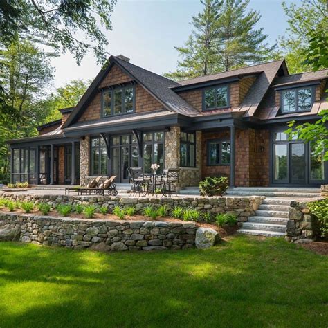 Explore modern, luxury, award winning, rustic, a frame & more two or three story lake home plans may even feature multiple levels of outdoor living. This is exactly what I'd like a home at the lake to look ...