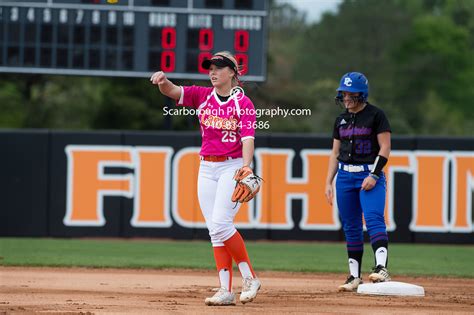 Campbell University Softball Vs Presbyterian Scarborough Photography