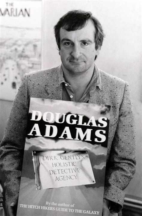 Douglas Adams Signing Dirk Gentlys Holistic Detective Agency