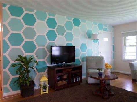 2 Livingroom Wall Striped Room Decor Room Design