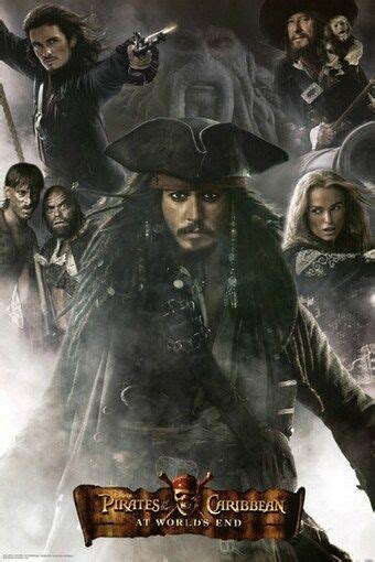 Dead men tell no tales (2017, сша), imdb: PIRATES OF THE CARIBBEAN POSTER At World's End 24X36 | eBay