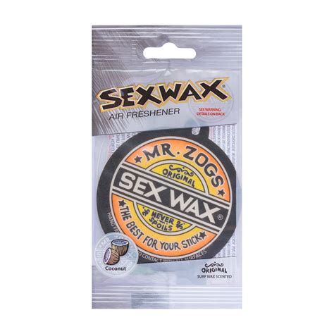 Sexwax Air Freshener Cf Mr Zogs Surfboard Wax
