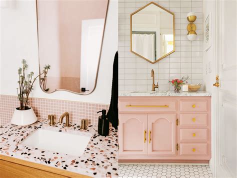 Pink Bathroom Vanity Rispa