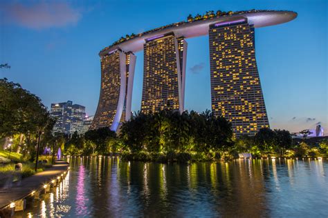 Marina Bay Sands Hotel Foto And Bild Asia Singapore Southeast Asia