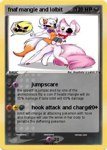 Pokémon Fnaf Mangle And Lolbit Jumpscare My Pokemon Card