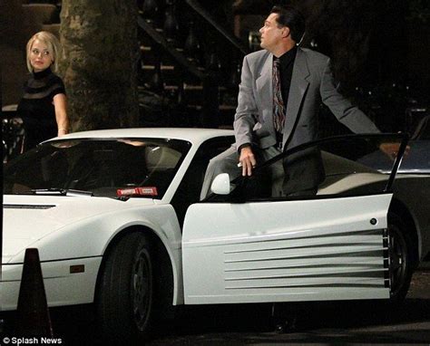 Ferrari f40 wolf of wall street. White hot wheels! Leonardo DiCaprio takes flashy Ferrari for a spin during late night filming ...