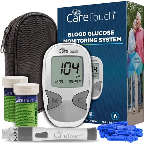 Care Touch Diabetes Testing Kit Care Touch Blood Glucose Meter 100