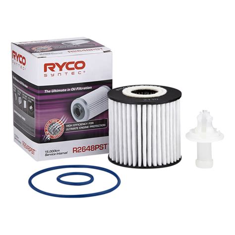 Ryco Syntec Oil Filter R2648pst Interchangeable With R2648p