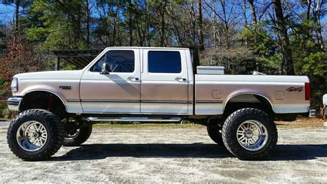 1997 F 250 73 Powerstroke On 38x1550s On 20x14 American Forces 😍😍😍