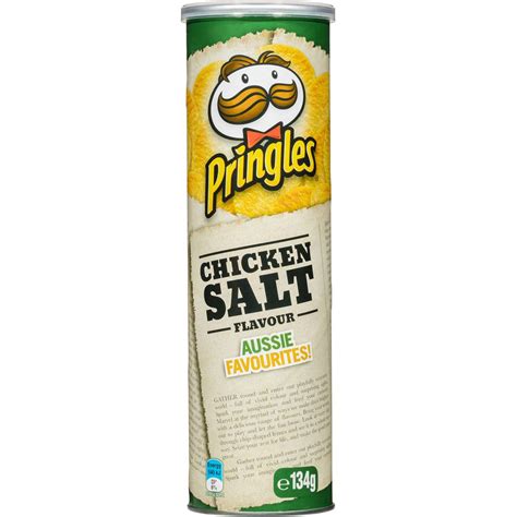Pringles Chicken Salt Chips 134g Woolworths