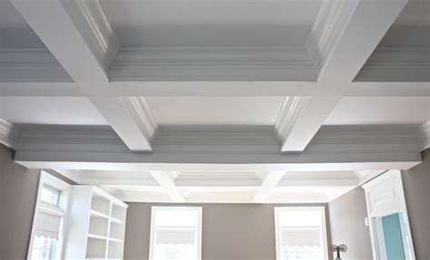 The Yellow Cape Cod Coffered Ceilings Coffered Ceiling Room