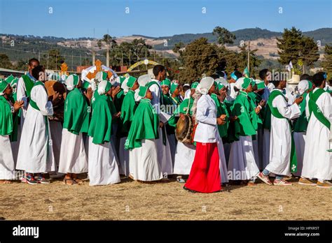 Ethiopian Christians Celebrating Timkat Epiphany Jan Meda Sports