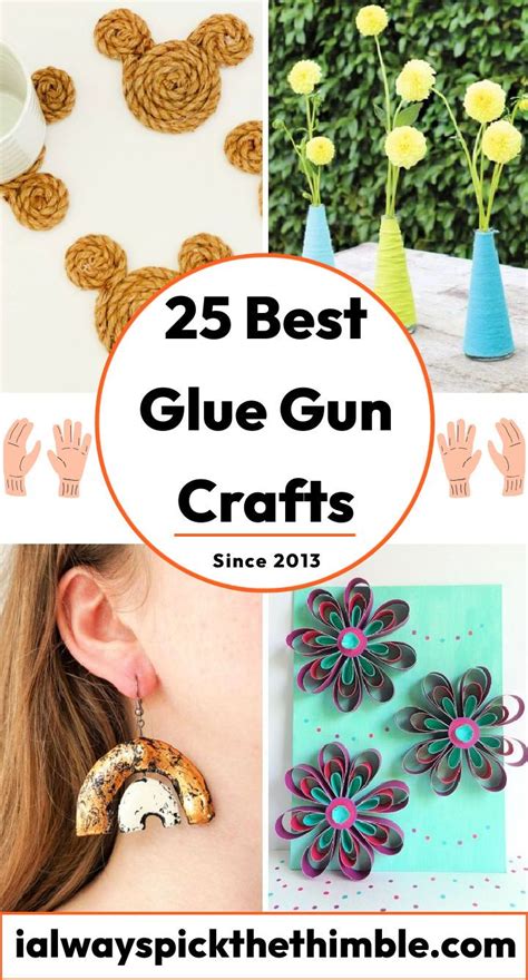 25 Fun And Easy Hot Glue Gun Crafts