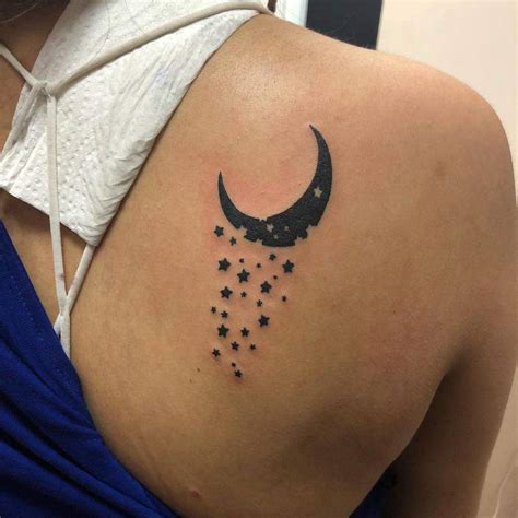 Top 50 Best Moon And Stars Tattoo Ideas 2021 Inspiration Guide Luv68