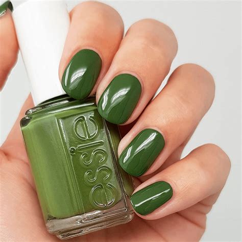 Essie Heart Of The Jungle Khaki Green Nail Polish For Fall 2020 R
