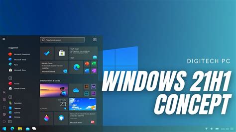 Windows 10 Fluent Concept 21h1 Youtube