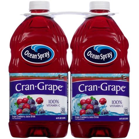 Ocean Spray Cran Grape Juice 64 Fl Oz Instacart
