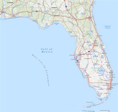 Map Of Florida United States