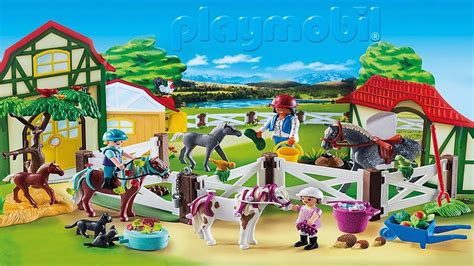 Playmobil Advent Calendar Horse Farm Unboxing Set 9262 Part 2 Youtube