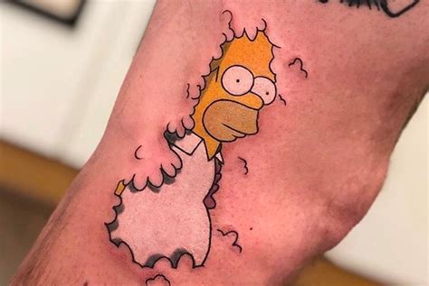 Simpsons Tattoos That Bring Their Wacky World To Life