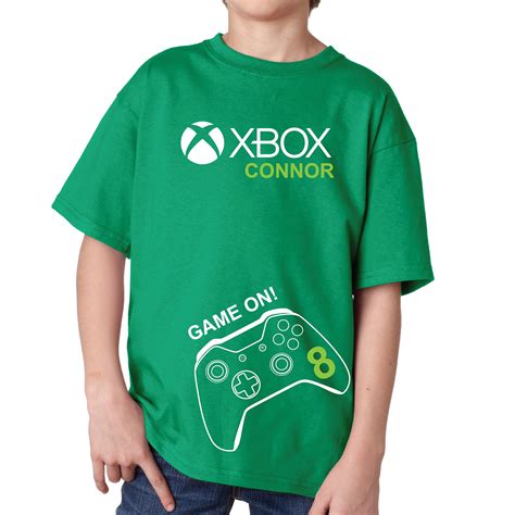 Xbox Custom T Shirts By Valerialittlefunshop On Etsy With Images
