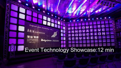 Event Technology Showcase Short Version 12min Youtube