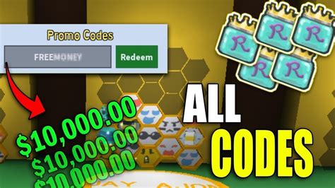 In any case, these codes get terminated after some time and clients are unfit to utilize them after the given time. ALL BEE SWARM SIMULATOR CODES | March 2019 - YouTube