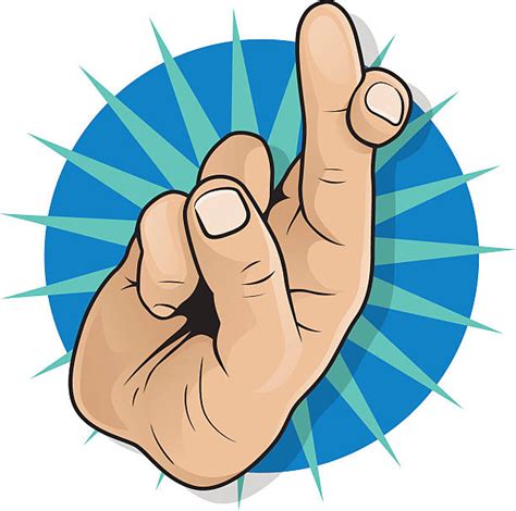 Best Finger Crossed Illustrations Royalty Free Vector Graphics And Clip