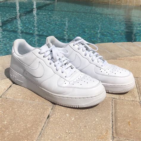 Nike Air Force 1 07 Triple White Grailed