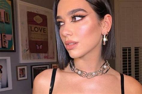 Dua Lipa Puts On Raunchy Latex Display In Sexy Instagram Snap Daily Star